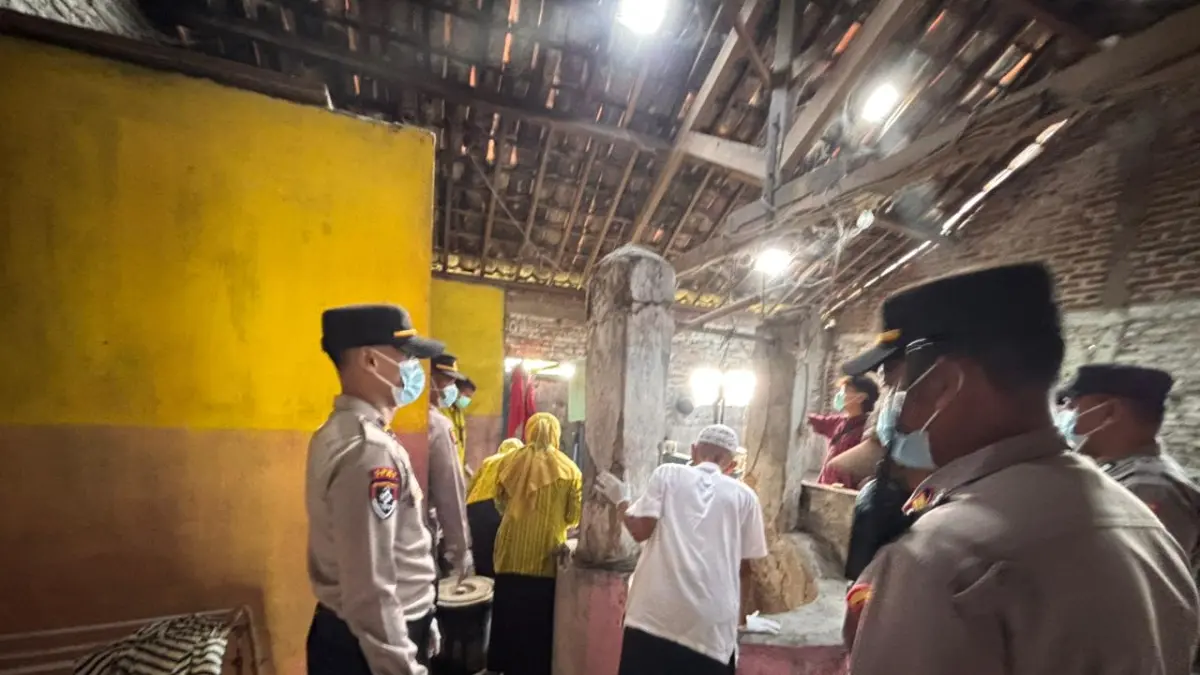 Lokasi penemuan mayat pria lanjut usia di Dusun Bedali RT 01 RW 01, Desa Pondok, Kecamatan Nguter, Sukoharjo, Kamis (21/5) pagi.