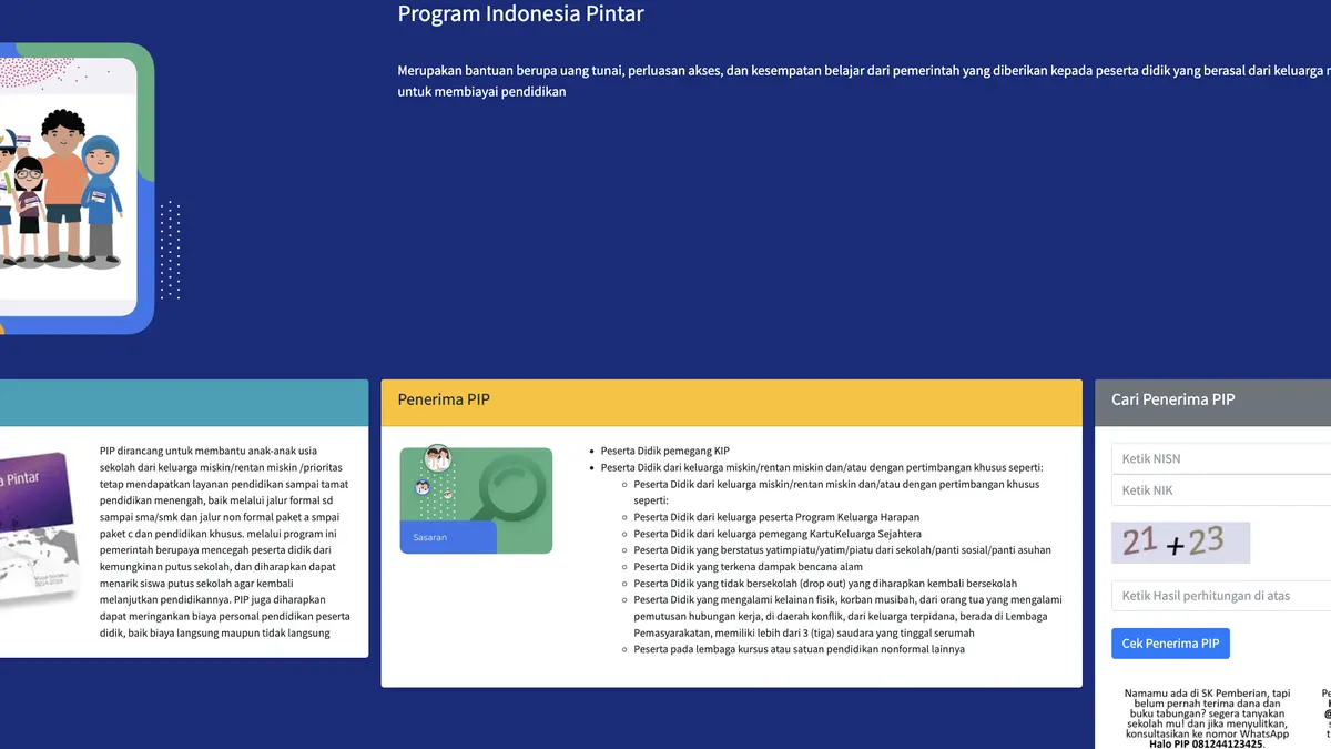 Cara Cek Penerima PIP Mei 2026 Secara Online, Bisa Langsung Lihat Status Pencairan di SIPINTAR PIP 