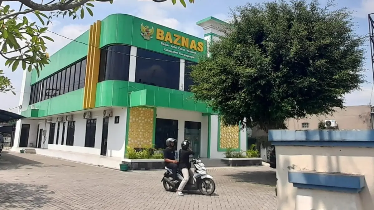 Kantor Baznas Karanganyar. (Rudi Hartono/Radar Solo)