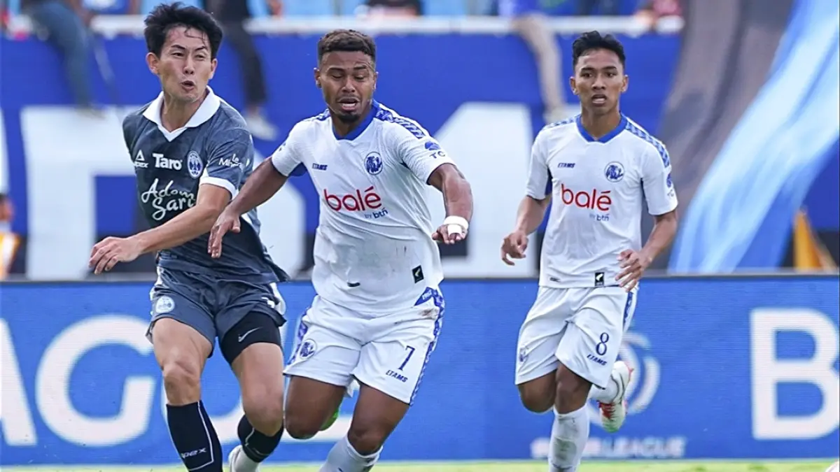 Laga Arema FC melawan PSIM Jogja di Stadion Kanjuruhan, Jumat sore (22/5/2026). (TIM MEDIA AREMA FC) 