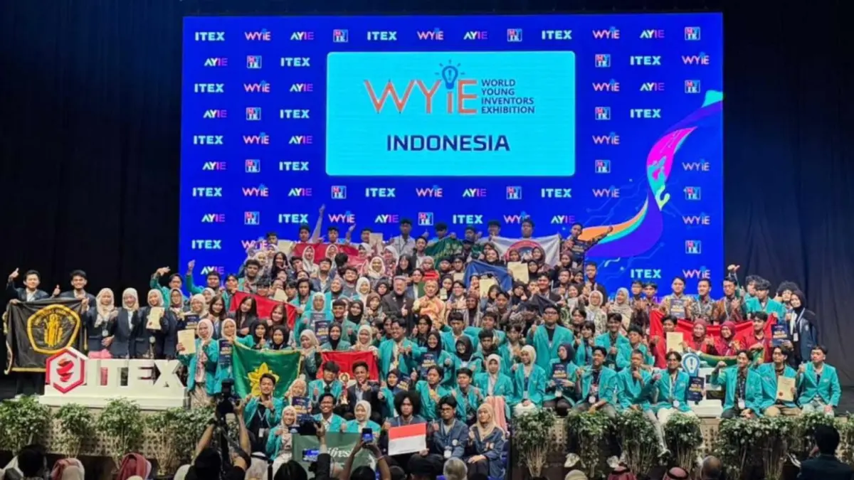 Mahasiswa UMS meraih prestasi ciamik pada ajang WYIE Indonesia 2026. (Dok. UMS)