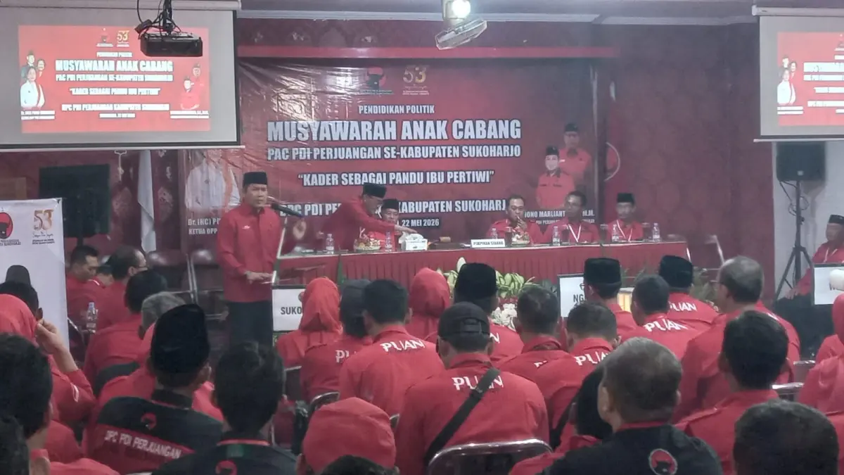 PDIP Sukoharjo Segera Reorganisasi, Banteng Muda Masuk Struktur Partai