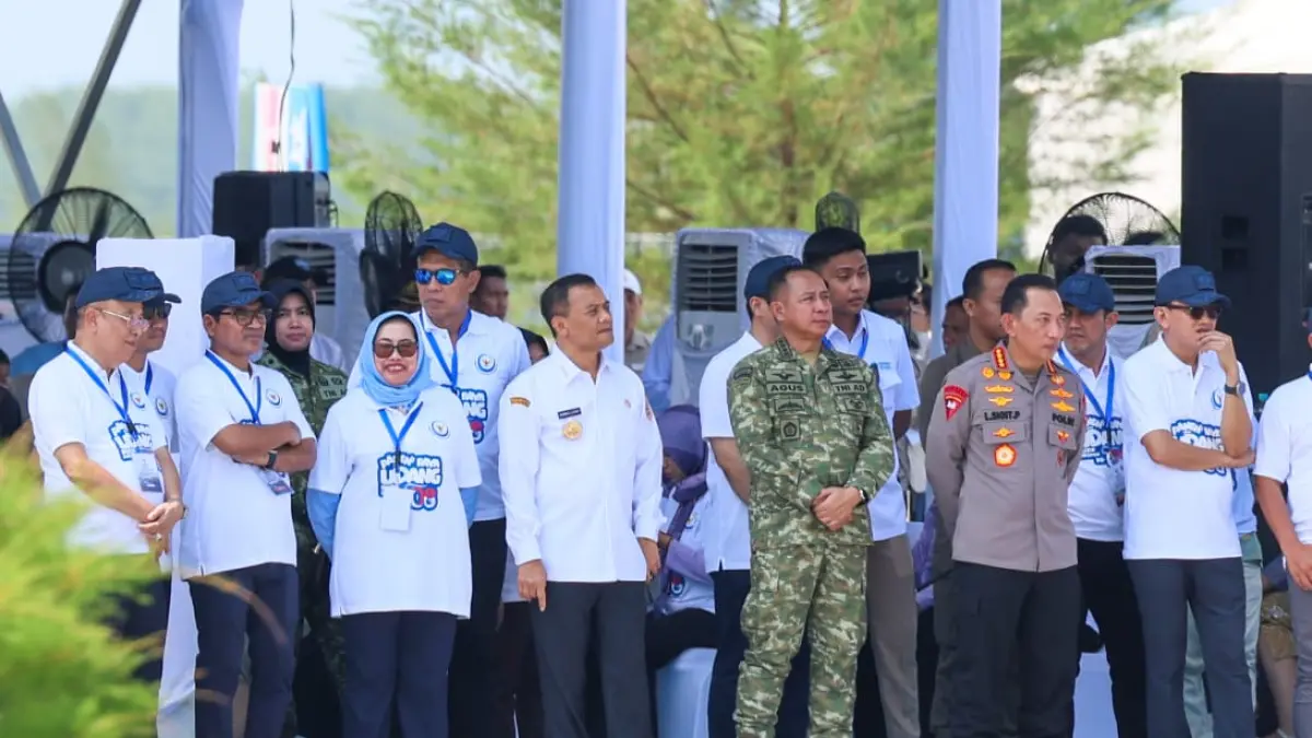 Dampingi Prabowo Panen Raya, Ahmad Luthfi Sebut Budidaya Udang Memiliki Prospek Bagus (Pemprov Jateng)