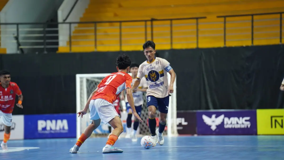 Safari Nur Hanafi cetak gol brace untuk Maestro Solo FC. (DOK. AFI)&nbsp;