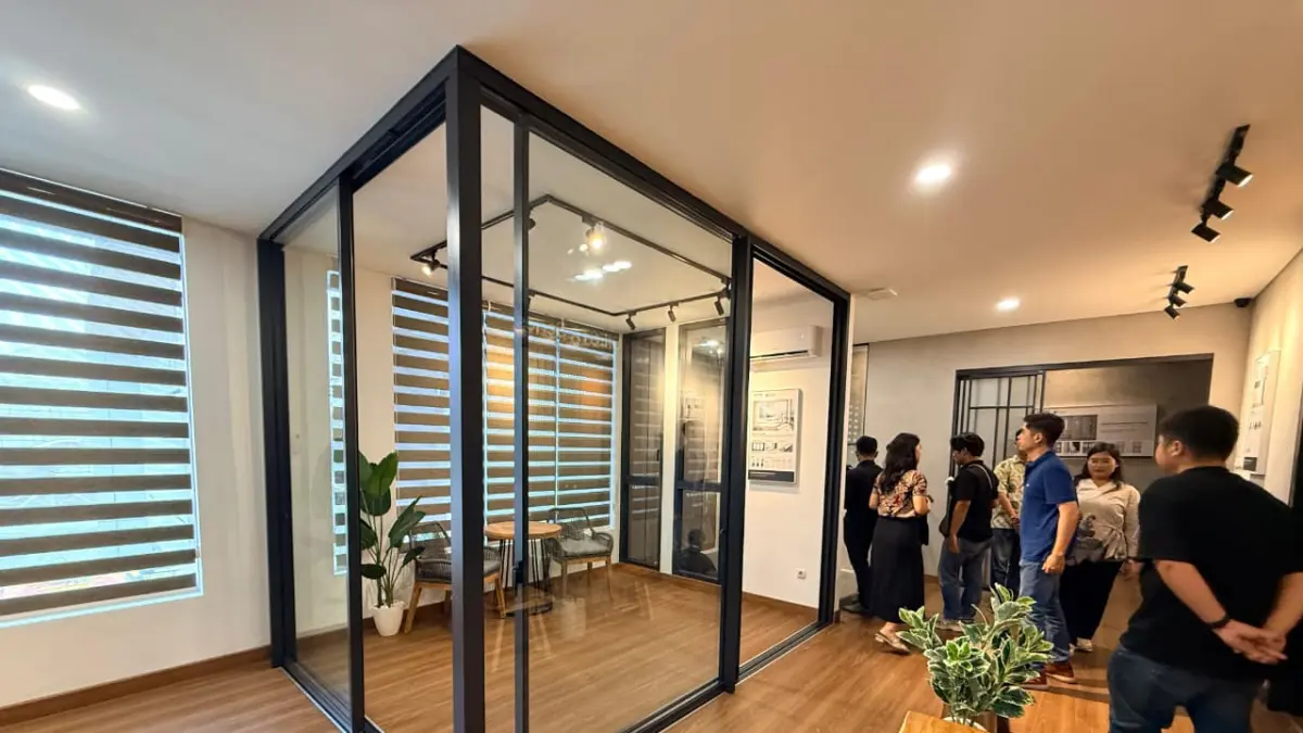 Desain ruangan yang dibuat oleh CV Candi Aluminium. (ALFIDA NURCHOLISAH/RADAR SOLO)