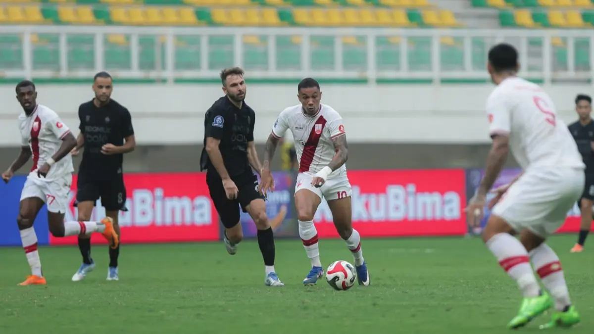 Pertandingan Persis Solo melawan Persita Tangerang di Banten International Stadium, Sabtu (23/5/2026). (TIM MEDIA PERSIS SOLO) 