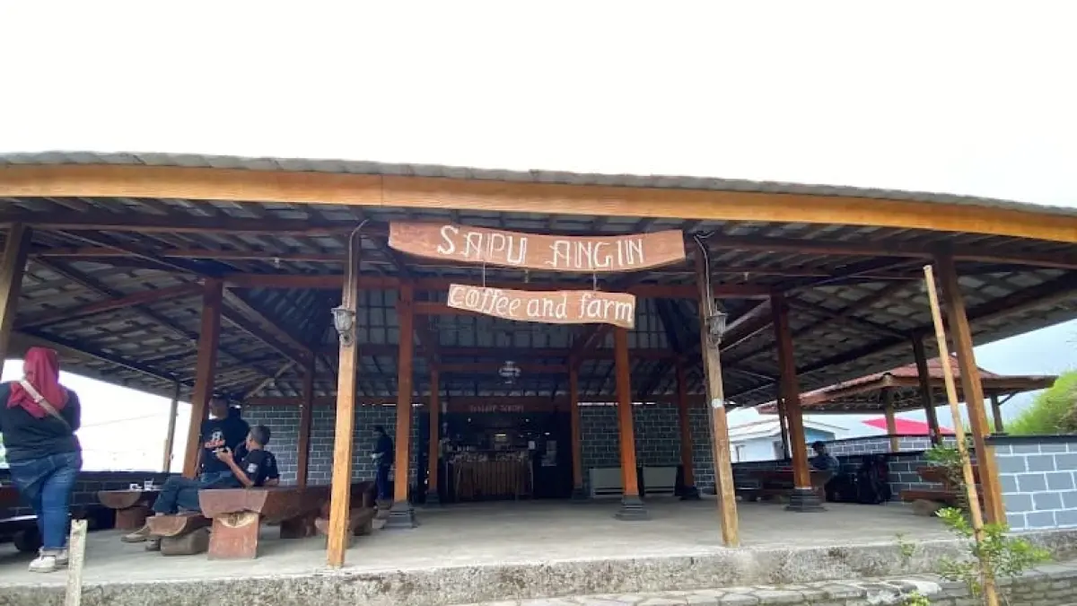 Sapuangin Cafe & Farm di Kampung Sapu Angin, Desa Tegalmulyo, Kecamatan Kemalang, Kabupaten Klaten menjadi jujukan untuk menikmati kopi lokal berkualitas. (ISTIMEWA)