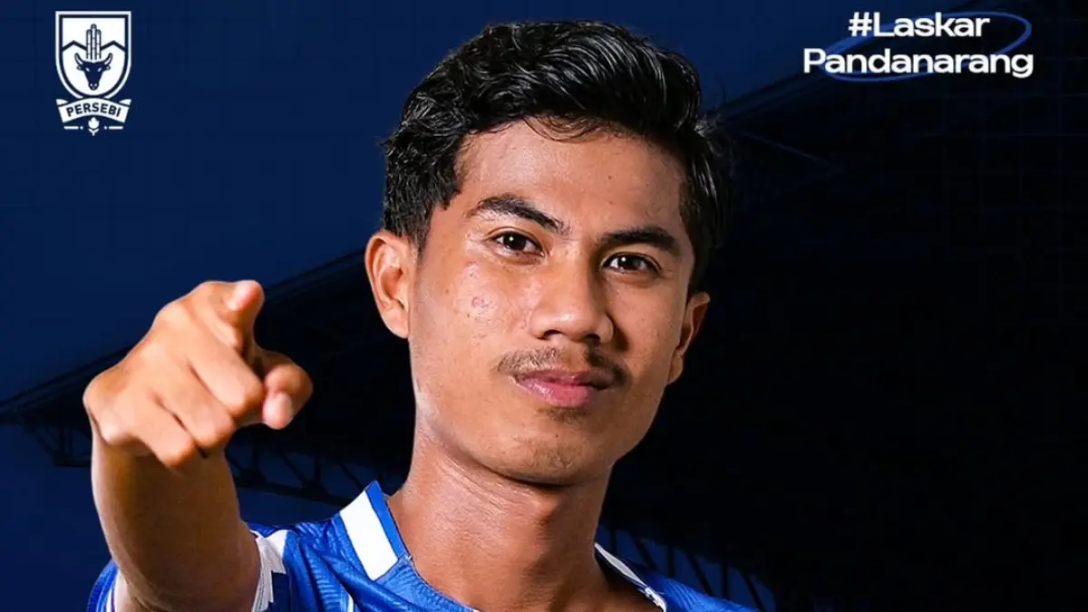 Fadel Muhammad resmi gabung Persebi Boyolali. (TIM MEDIA PERSEBI BOYOLALI)