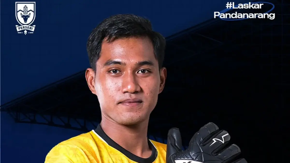 Kiper Persebi Boyolali Raden Wijaya Mulyadi Liga 4 Nasional 2026. (TIM MEDIA PERSEBI BOYOLALI)