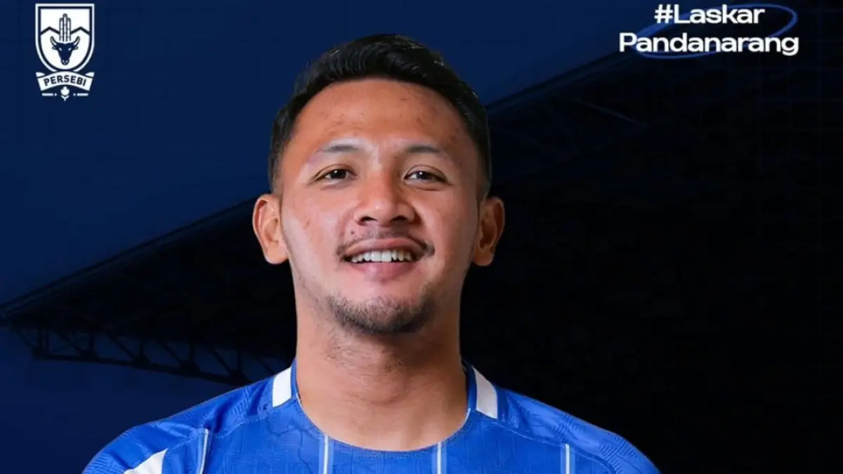 Striker Persebi Boyolali  Rizki Kurniawan di Liga 4 Nasional 2026. (TIM MEDIA PERSEBI BOYOLALI)
