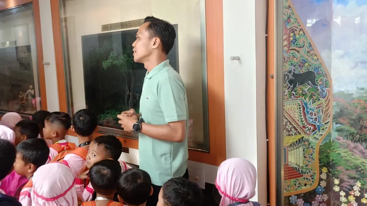 Ilustrasi anak mengunjungi museum. (ABDUL KHOFID/RADAR SOLO)