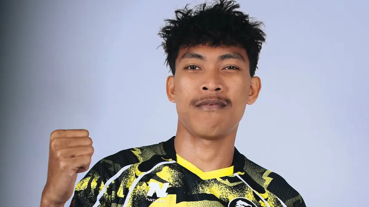 King Polo bergabung dengan Nathan Lebak FC di Liga 4 Nasional. (INSTAGRAM @nathanlebakfc_officia)