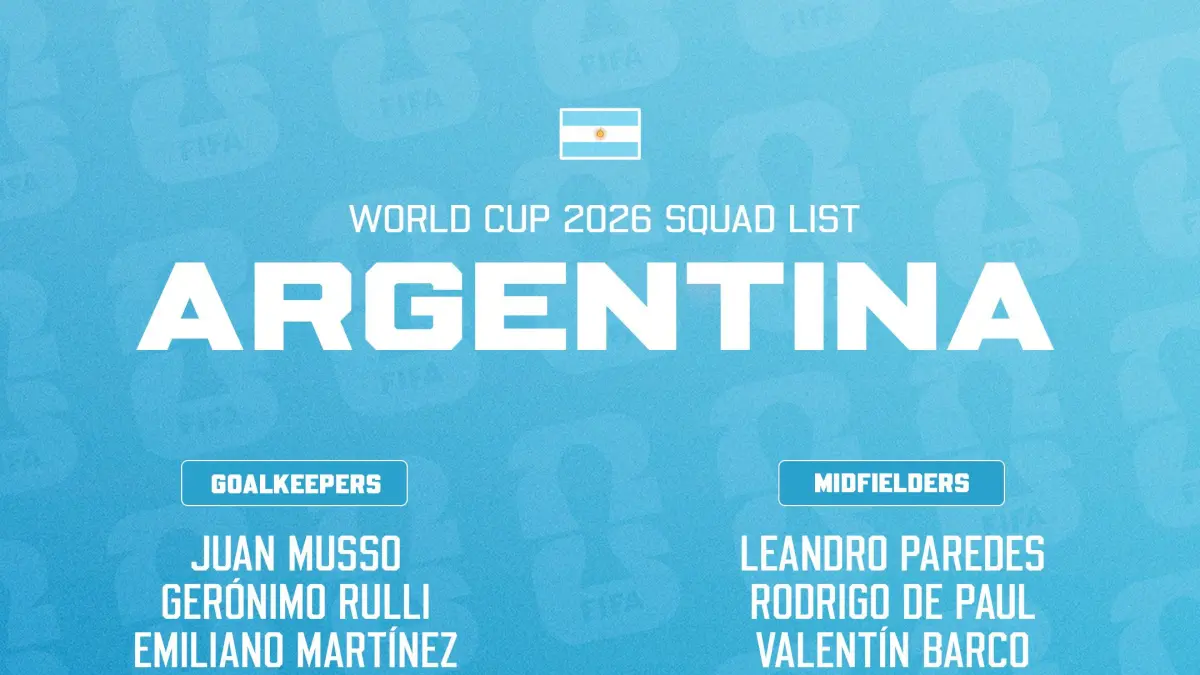 Skuad Timnas Argentina untuk Piala Dunia 2026 Diumumkan! Lionel Messi Tetap Masuk Daftar, Ini 26 Pemain Pilihan Scaloni