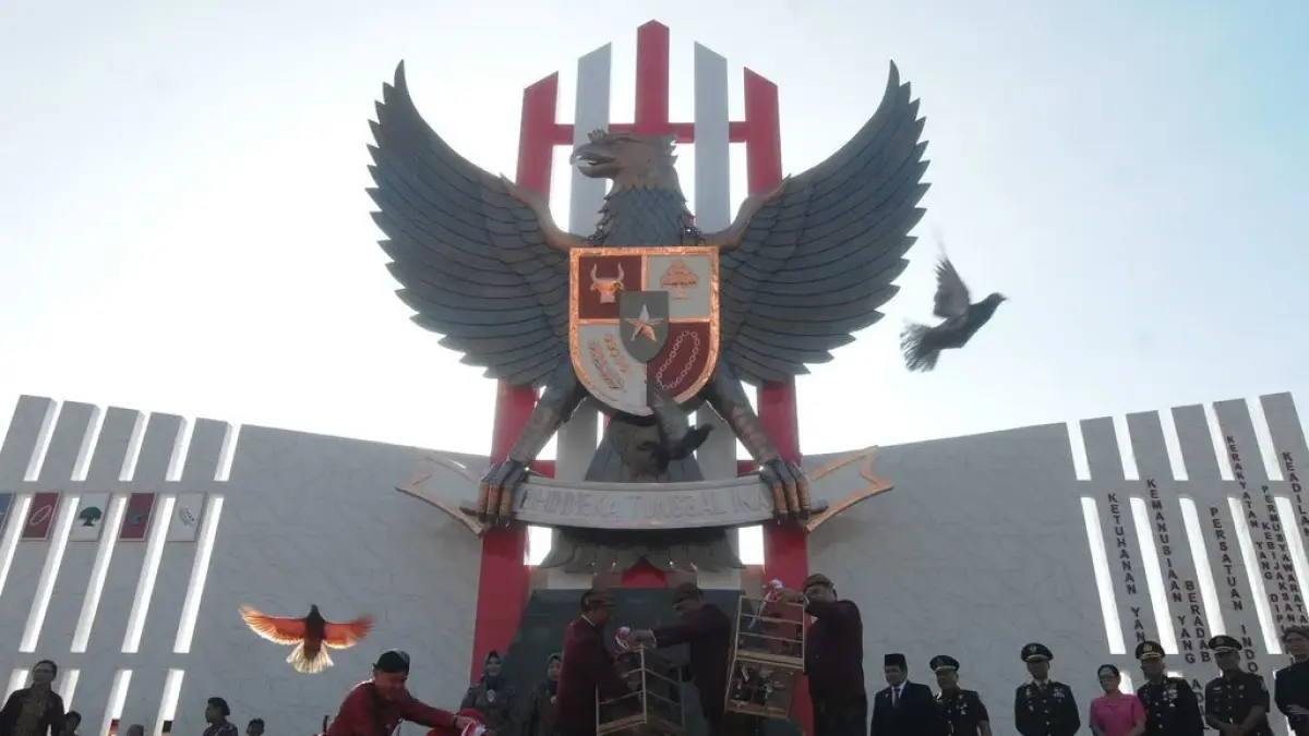 25 Contoh Ucapan Hari Lahir Pancasila 2026 Penuh Semangat Nasionalisme, Cocok Untuk Caption Media Sosial (ANTARA FOTO/Aloysius Jarot Nugroho/aww.)