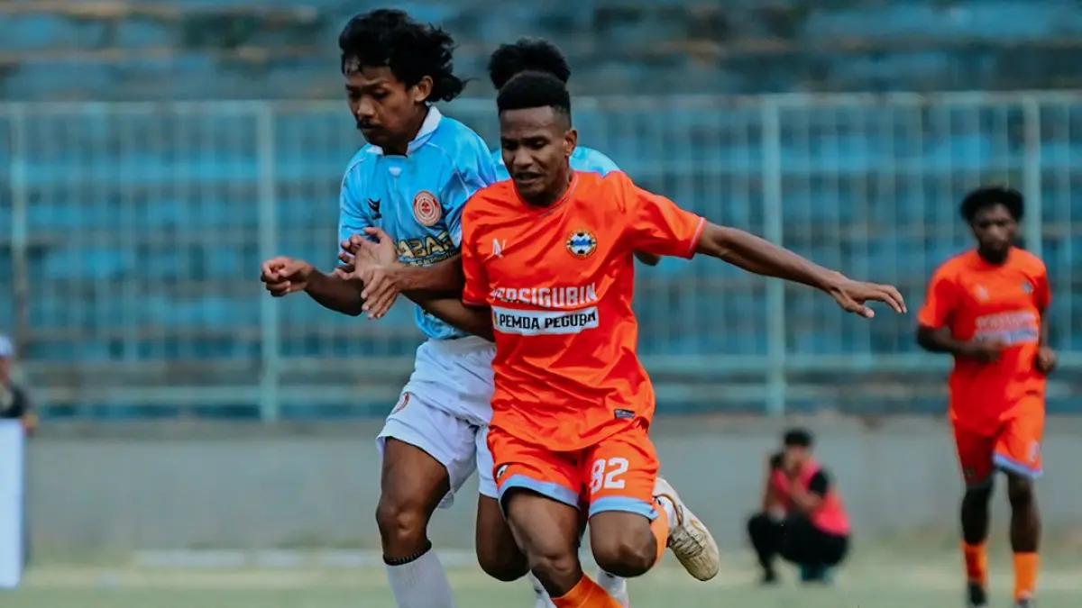pertandingan Persigubin vs Persiharjo Sukoharjo di Stadion Gelora Brantas, Kota Batu, Minggu (31/5/2026). (INSTAGRAM PERSIGUBIN)