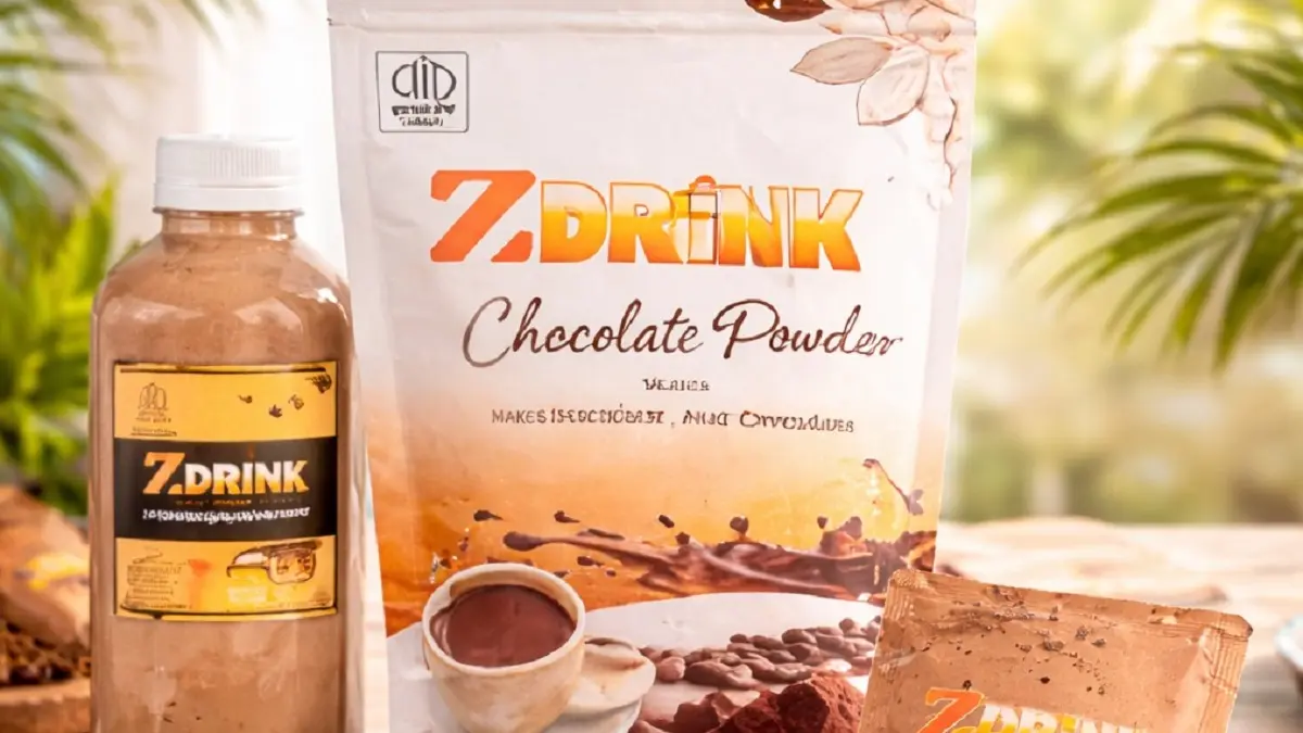 Zdrink Naik Kelas Lewat LinkUMKM BRI, Minuman Cokelat Instans Kha Lampung Kini Dipasarkan Online (BRI)