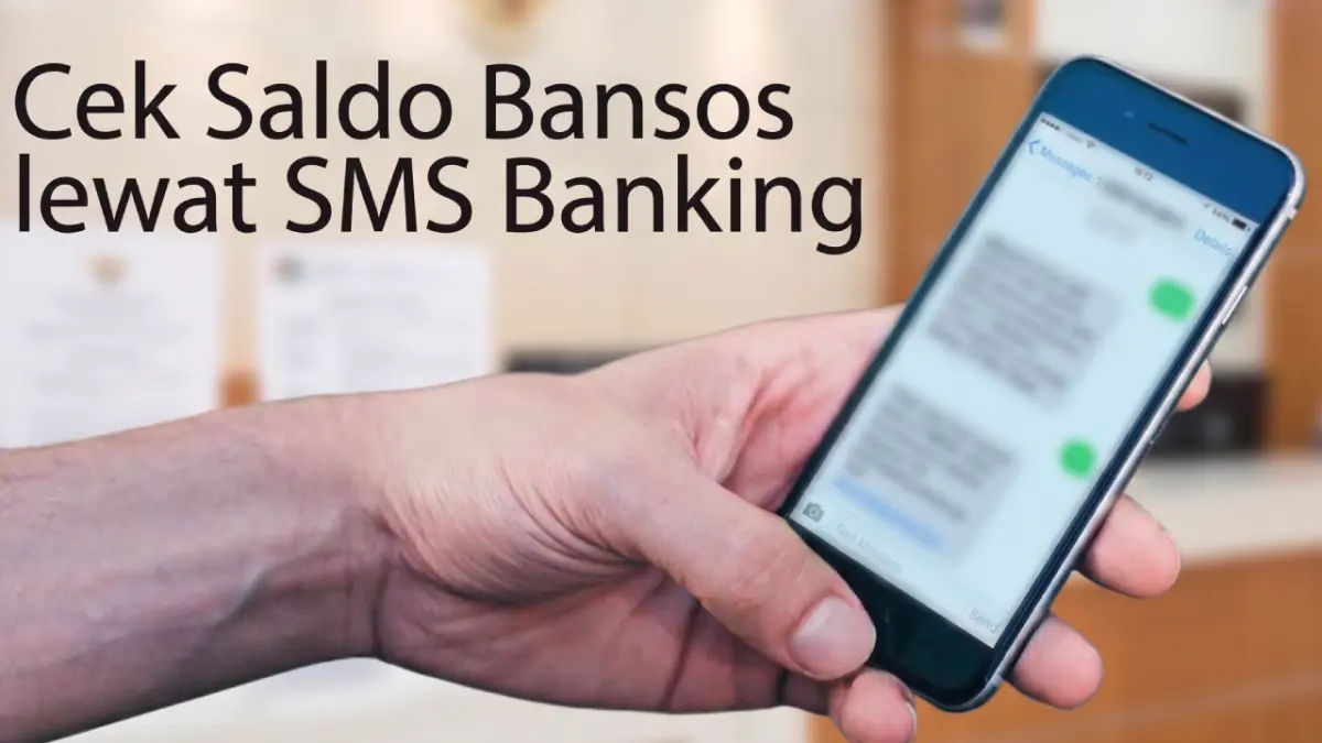 Cek saldo KKS bansos PKH-BPNT 2026 lewat SMS Banking.