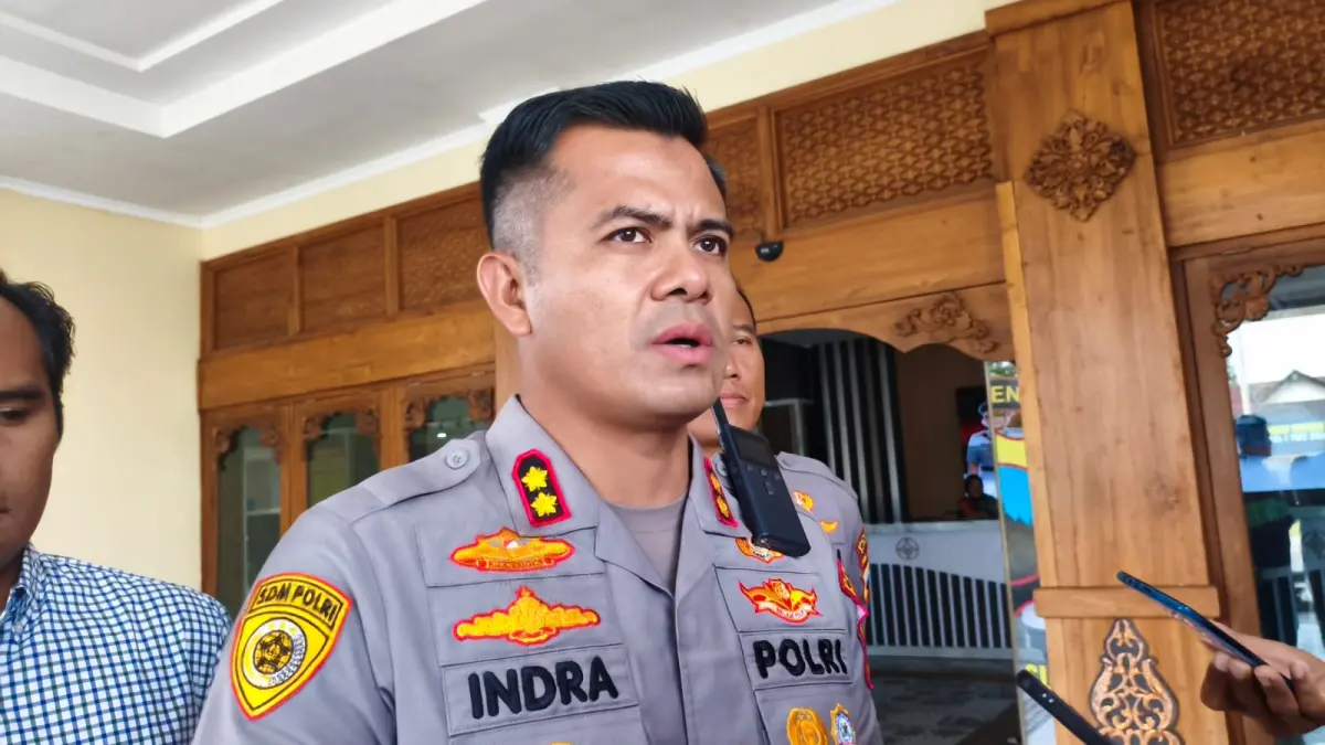 Kapolres Boyolali AKBP Indra Maulana ditemui di Mapolresta Solo, Kamis (4/6/2026). (ANTONIUS/RADAR SOLO)