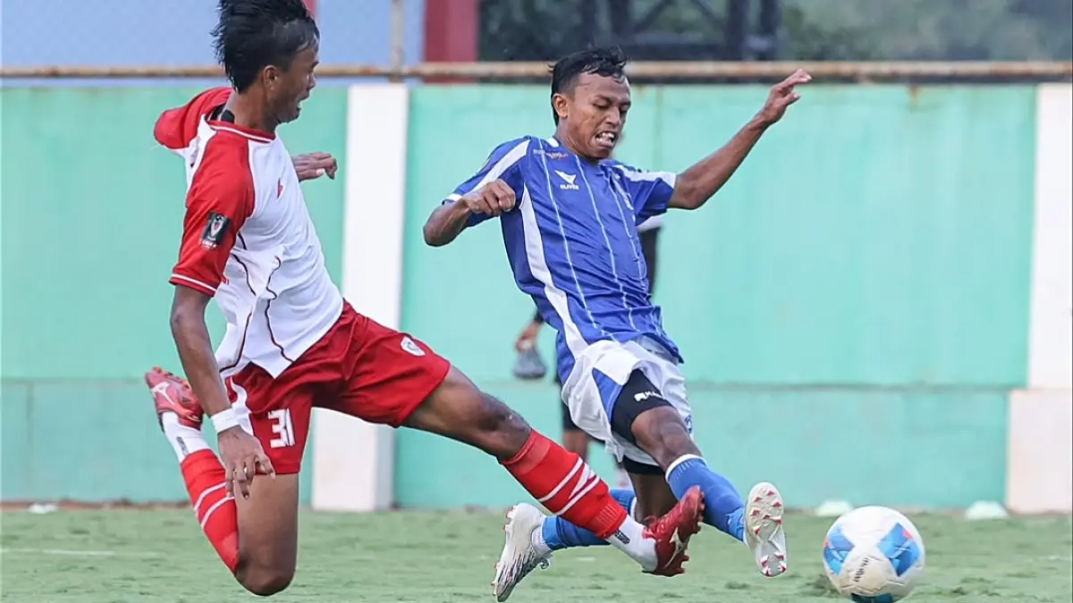 Laga Persebi Boyolali vs Persika 1951 Karawang di ajang Liga 4 Piala Presiden 2026 di Stadion Kebogiro, Rabu (3/6/2026). (Dok. Persebi Boyolali) 
