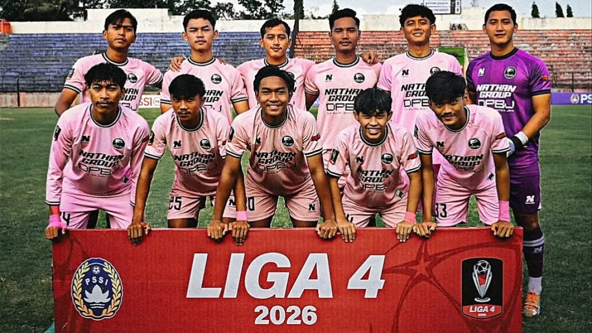 Skuad Nathan Lebak di Liga 4 Nasional. (Dok. Nathan Lebak) 