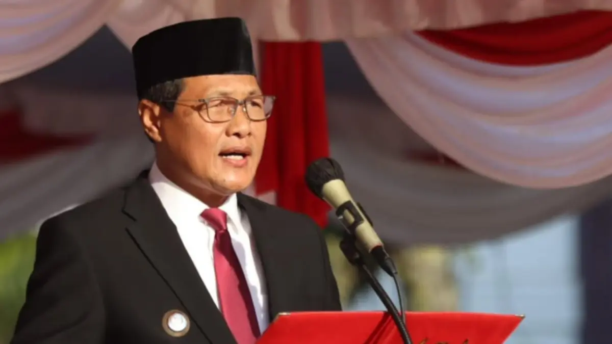 Bupati Muara Enim Sadewo. (Instagram @humaspimpinan_muaraenim)