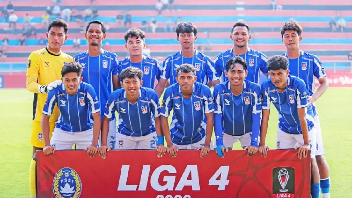 Skuad Persebi Boyolali yang terjun di ajang Liga 4 Nasional  2026. (TIM MEDIA PERSEBI BOYOLALI)