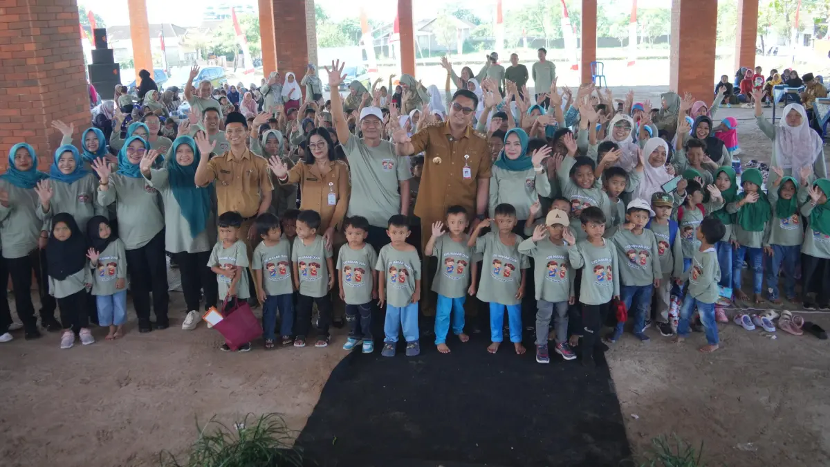 Dinas Ketahanan Pangan dan Pertanian (DKPP) Kabupaten Klaten menggelar kampanye program Gemarikan di Desa Malangan, Kecamatan Tulung, Klaten, Selasa (9/6/2026). (Dokumentasi Diskominfo Klaten)