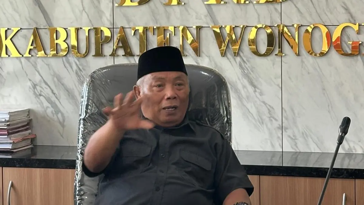 Ketua Komisi I DPRD Wonogiri Bambang Sadriyanto. (IWAN ADI/RADAR SOLO)