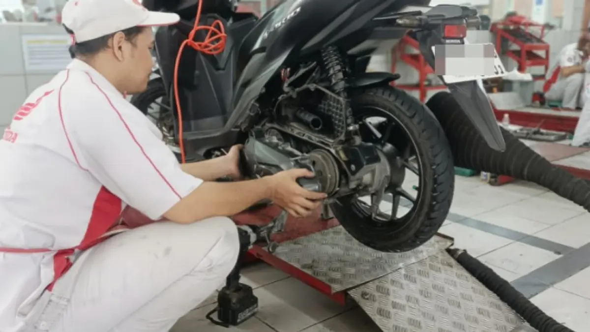Napas Panjang Motor Matik, Perawatan CVT Tak Boleh Diabaikan (AHASS JATENG)