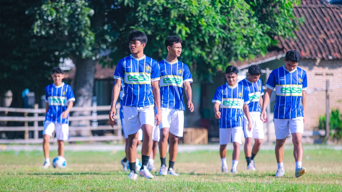 Celebest FC jalani latihan di Solo Raya, belum lama ini. (TIM MEDIA CELEBEST FC) 