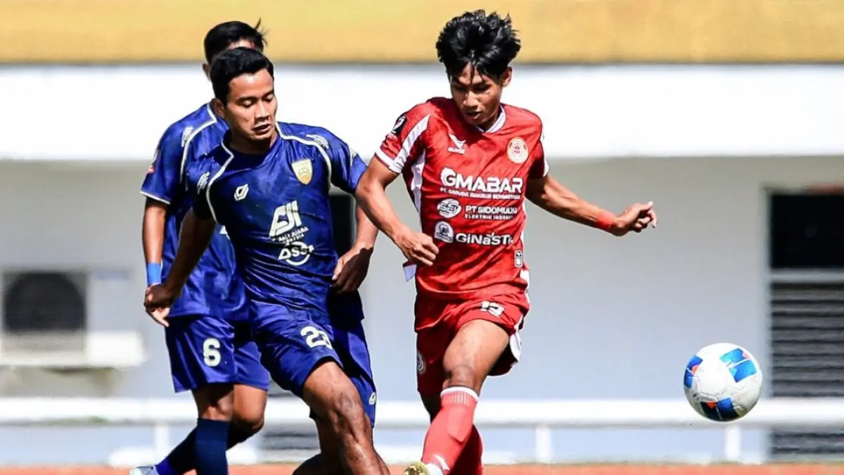 Laga Persiharjo Sukoharjo vs Pasuruan United di babak 32 besar Liga 4 Piala Presiden 2026. (INSTAGRAM: @Pasuruan_united)