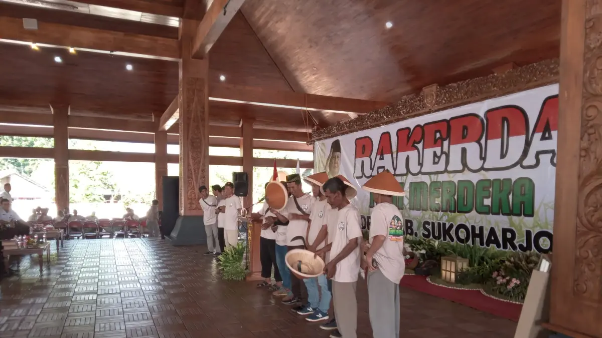 Rakerda PDP Tani Merdeka Sukoharjo, Rabu (10/6). (IWAN KAWUL/RADAR SOLO)