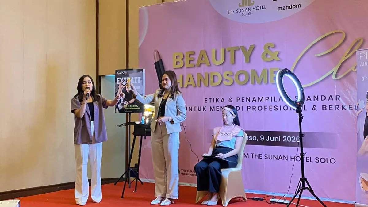 The Sunan Hotel Solo Gelar Beauty & Handsome Class, Karyawan Dilatih Tampil Percaya Diri