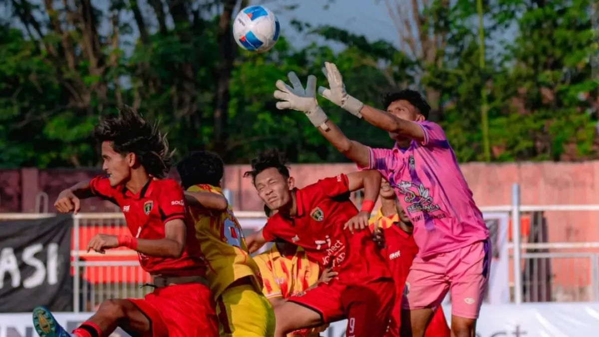 Persinga Ngawi melawan Persiker Keerom di Stadion Ketonggo, Ngawi, Rabu (10/6/2026). (dok. Persinga Ngawi) 