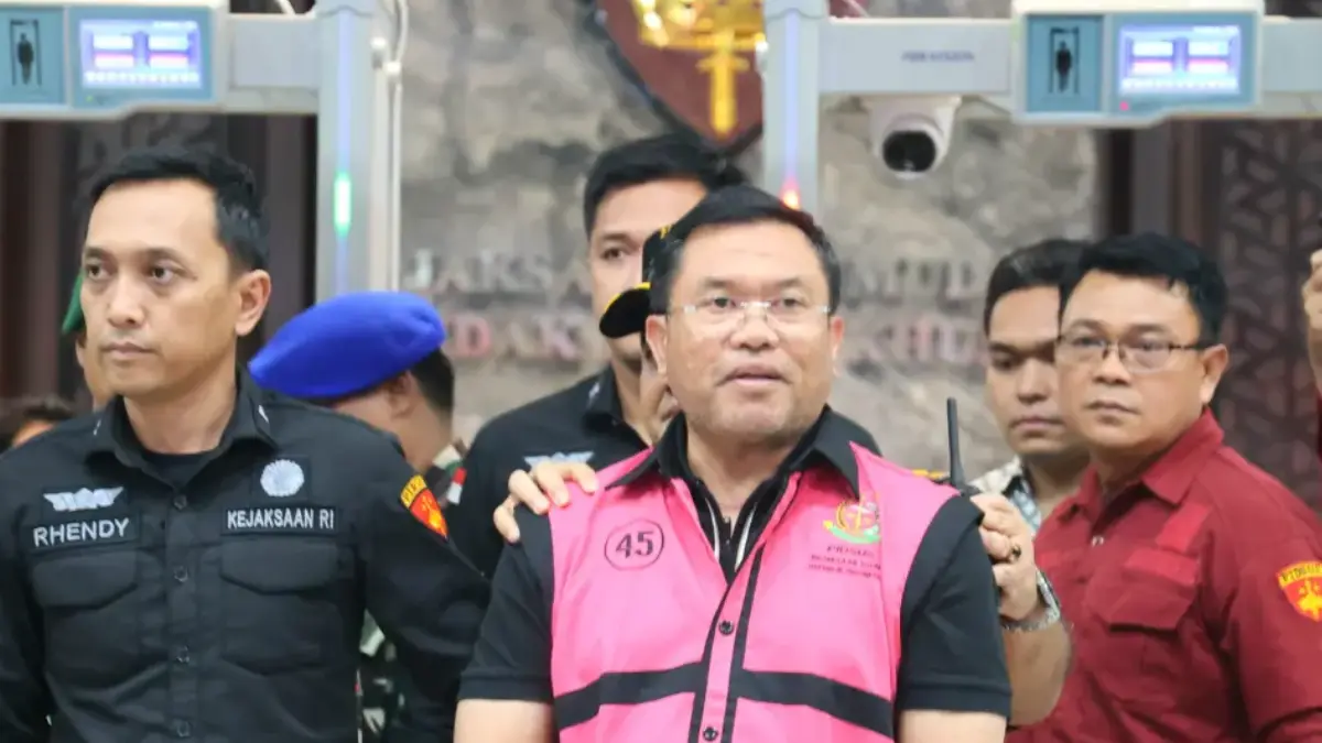 Sony Sonjaya, mantan Wakil Kepala BGN jadi tersangka dugaan korupsi tata kelola program MBG. (Dery Ridwansah/ JawaPos.com)
