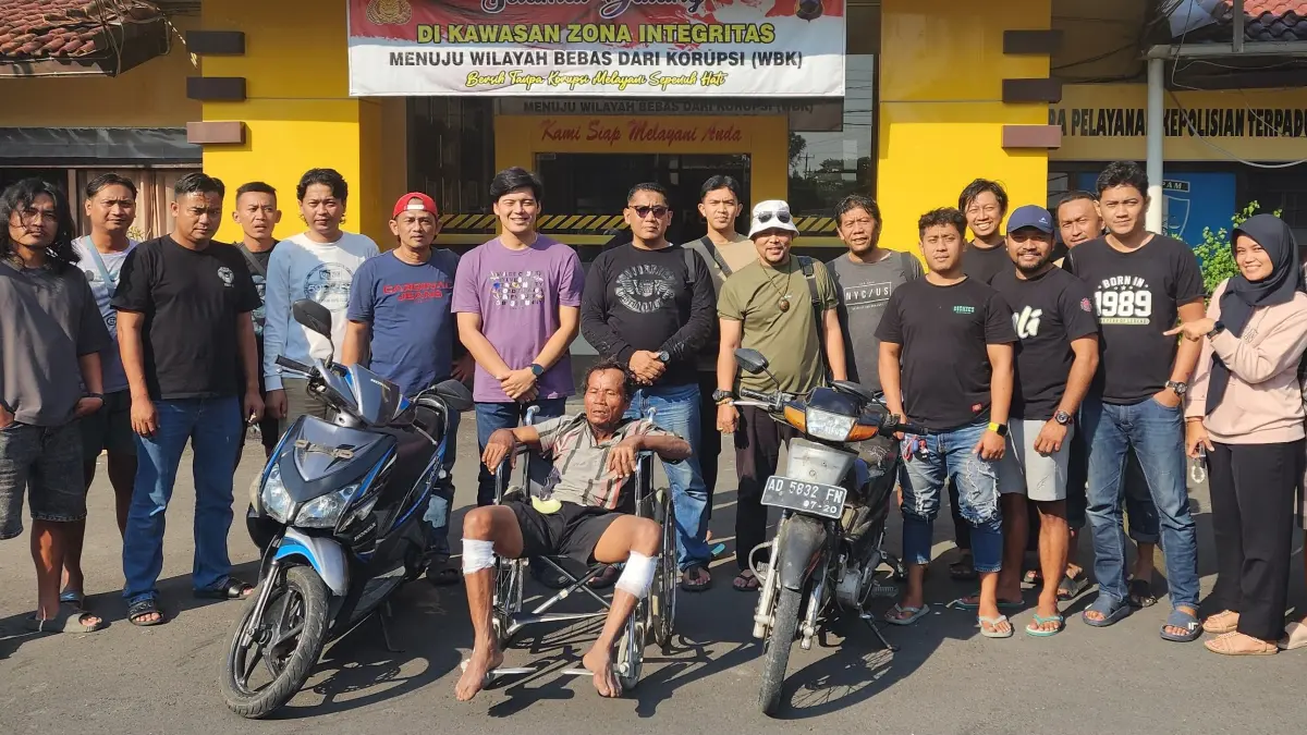 Suparman, pelaku perampokan keji di Jenar, Sragen dilumpuhkan dengan timah panas saat penangkapan. (Ahmad Khairudin/Radar Solo)