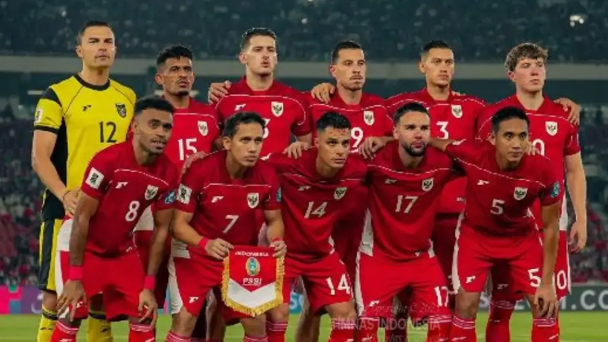 Timnas Indonesia U-19 bersiap melawan Australia pada babak semifinal Piala AFF U-19, Kamis (11/6/2026).