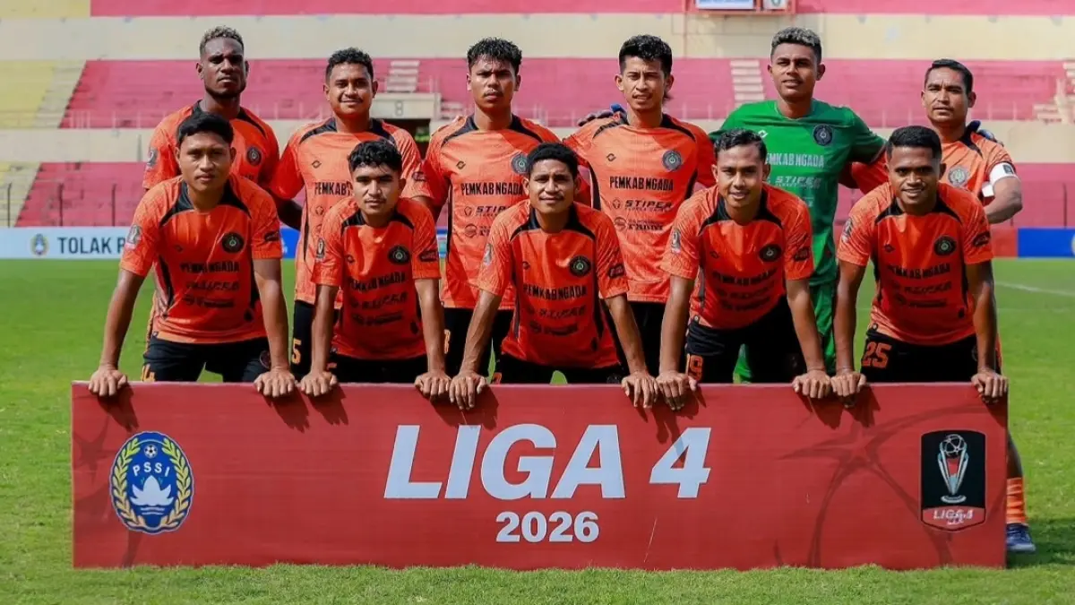 Skuad PSN Ngada yang terjun di Liga 4 Nasional 2026. (Dok. PSN Ngada) 