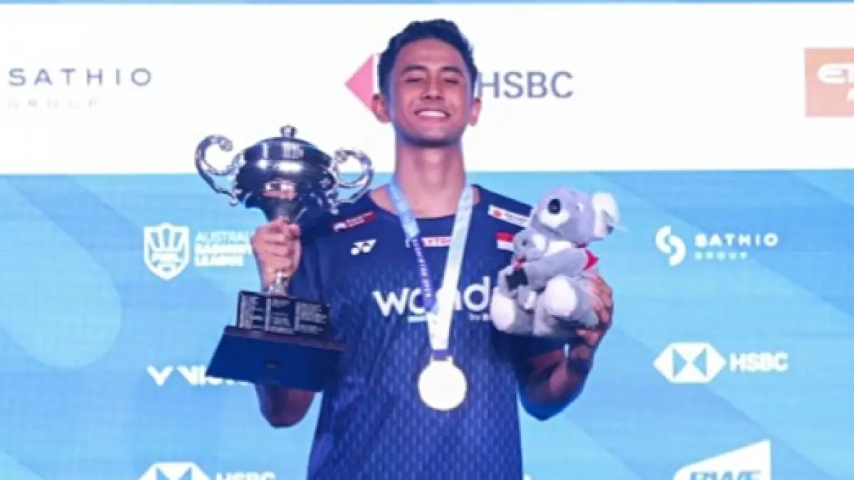 Alwi Farhan Juara Australian Open 2026. (Dok. PBSI) 