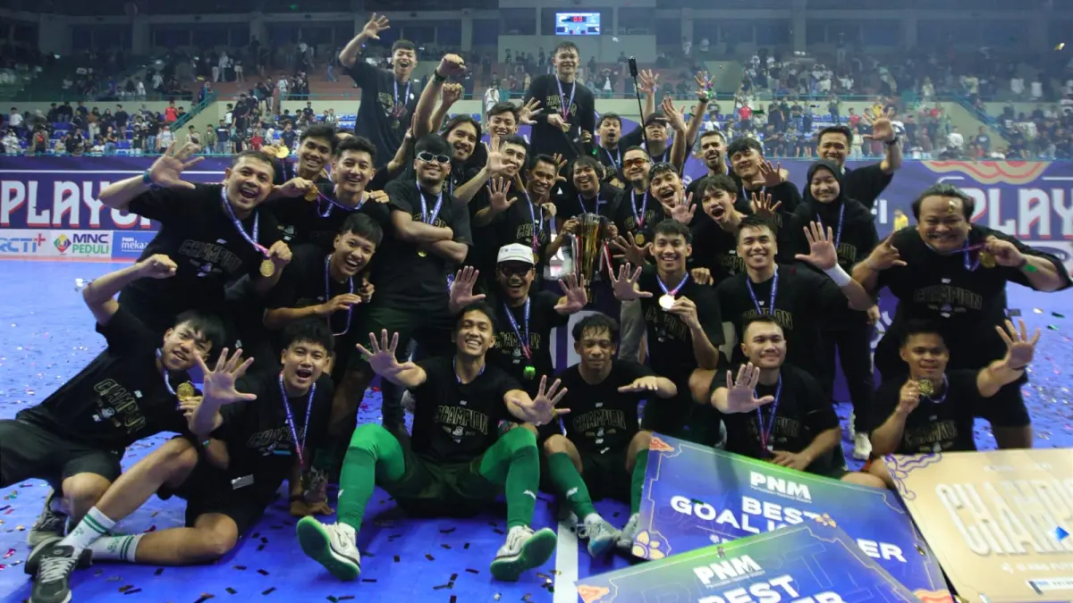Bintang Timur Surabaya Juara Pro Futsal League 2025/2026. (Dok. AFI) 
