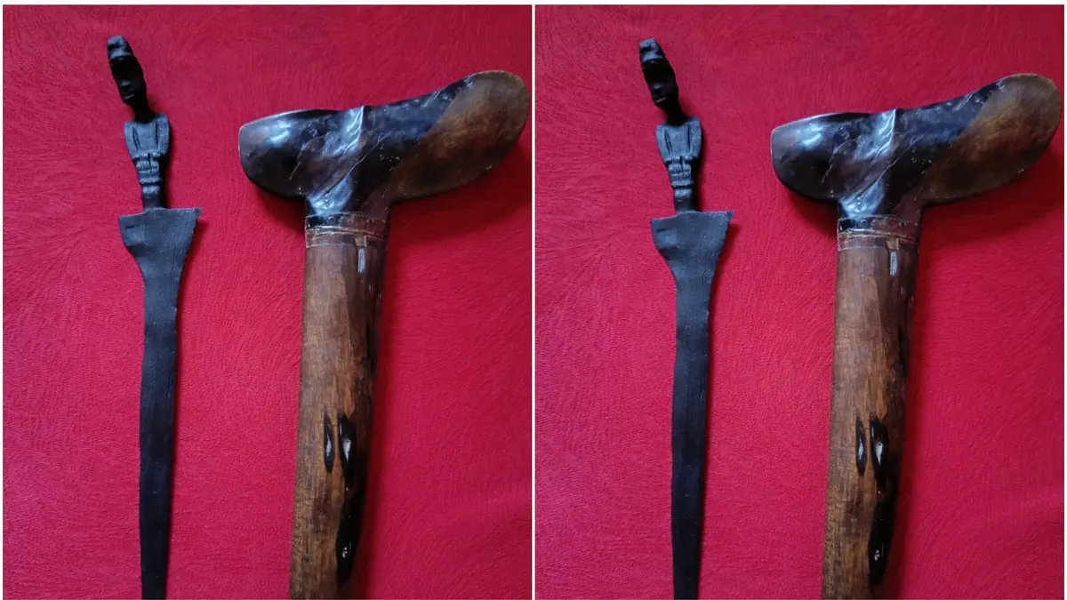 Keris putut sajen. (DOK. ADY SULISTYO)