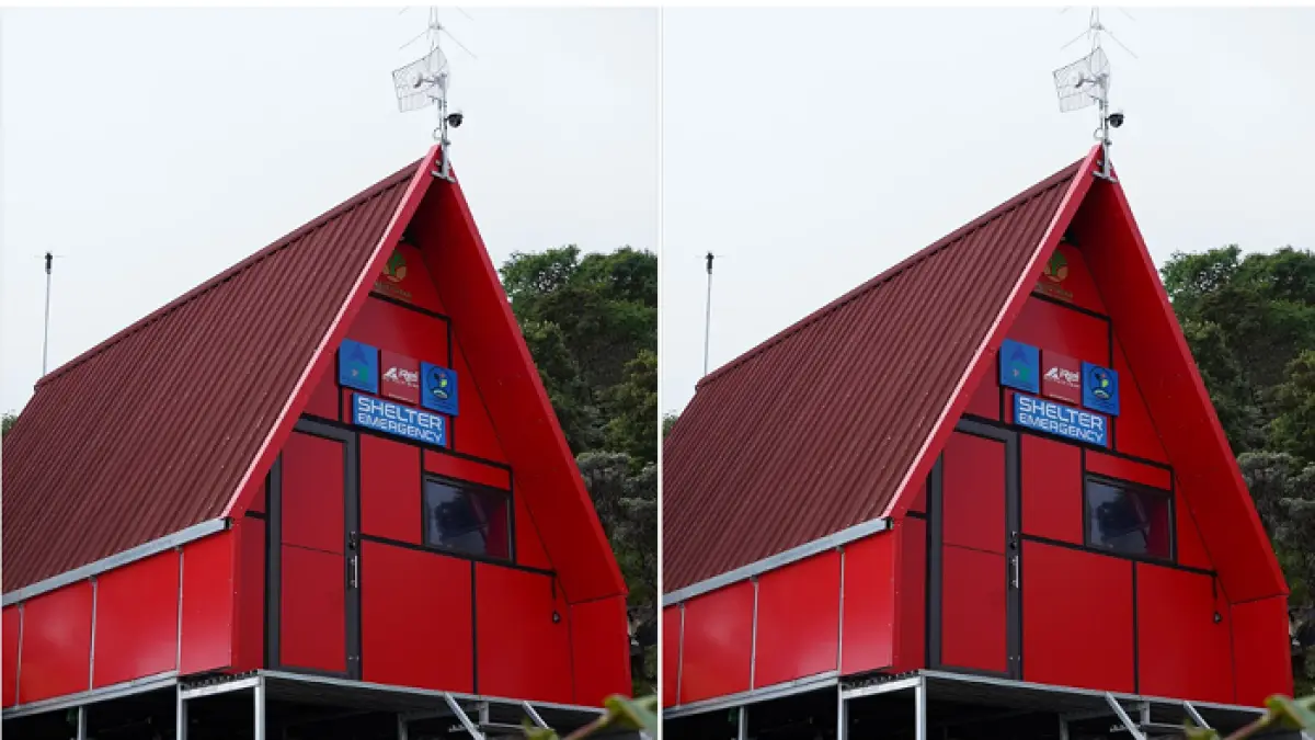 Shelter Emergency berbasis teknologi, di Pos 3 Jalur Pendakian Suwanting, Kabupaten Magelang. (ISTIMEWA) 
