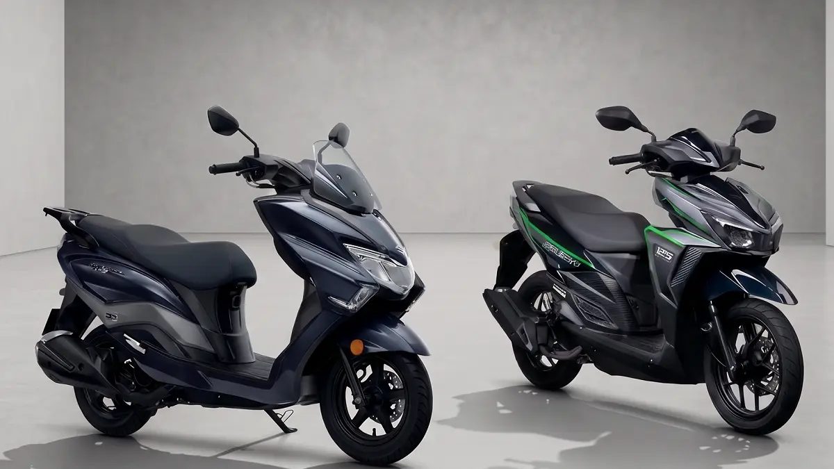 Adu Motor Matic: Kawasaki Brusky 125 vs Suzuki Burgman Street 125 EX, Mana Lebih Unggul?