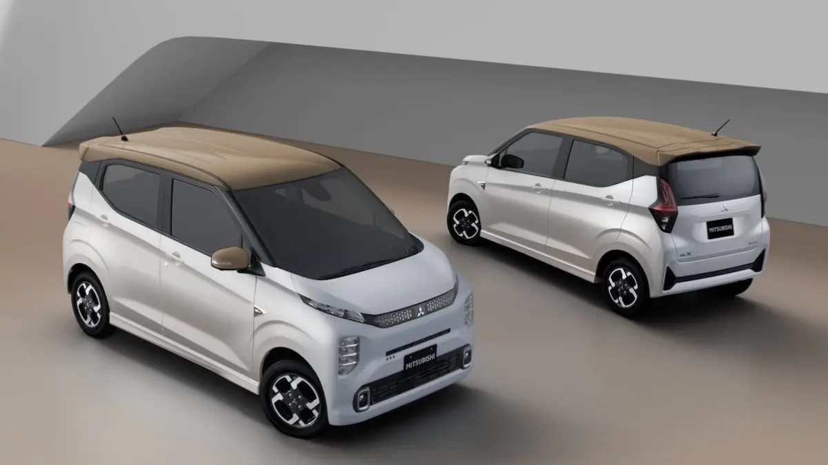 Tampang Baru Mobil Listrik Mitsubishi eK Cross EV, Harga Rp200 Jutaan Saingi BYD Atto 1 (Carscoops)
