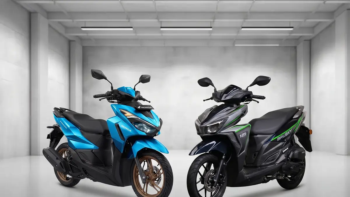 Adu Irit Konsumsi BBM Kawasaki Brusky 125 vs Honda Vario 125, Siapa Paling Efisien di Kelas 125 CC? (GEMINI AI)