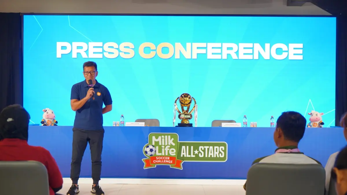 Program Director MilkLife Soccer Challenge, Teddy Tjahjono