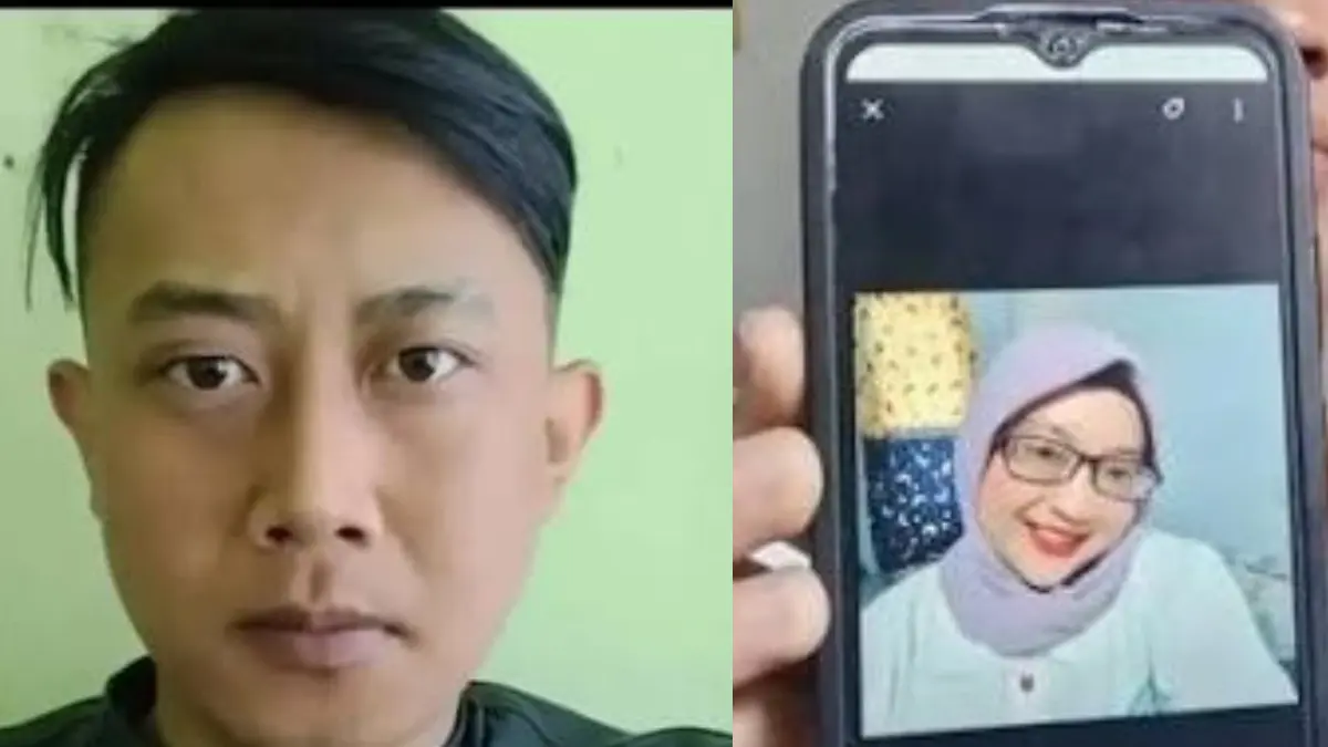 Taufik Hidayat (kiri) kini jadi buronan polisi. Sosok Yuvita (kanan) yang kini mengalami keterbatasan fisik akibat penyiksaan.