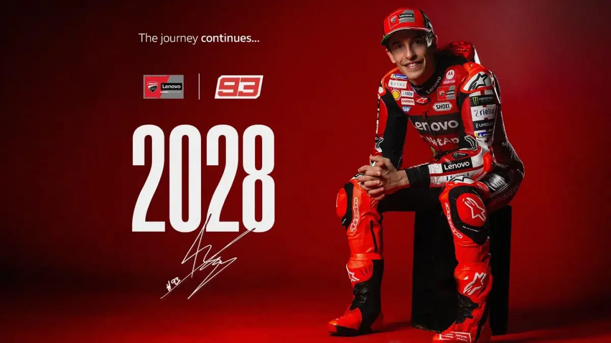 Resmi Diumumkan! Marc Marquez Dapat Kontrak Baru dari Ducati, Bertahan Sampai MotoGP 2028 (MotoGP)
