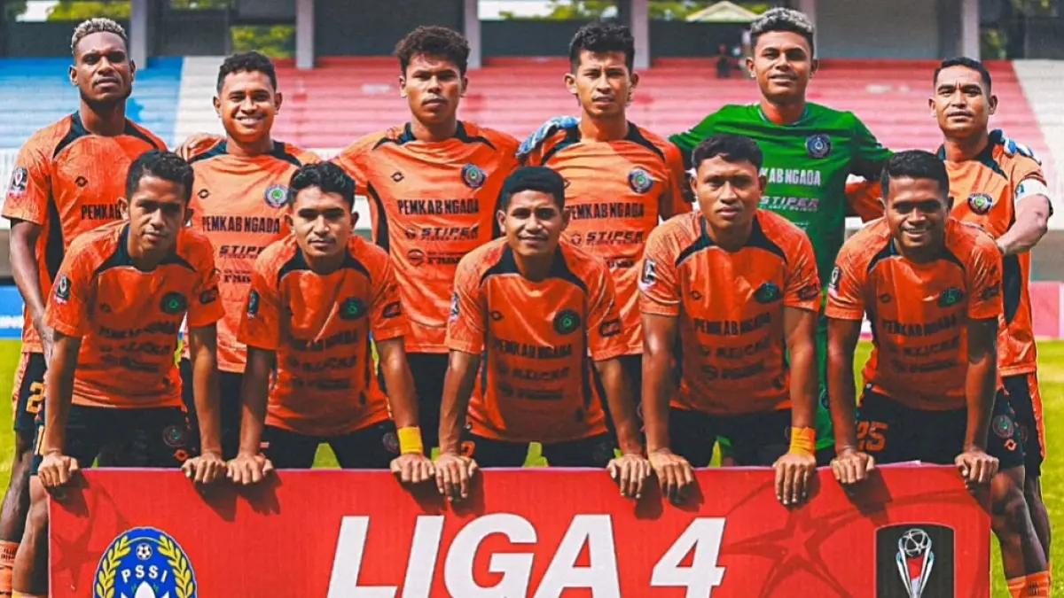 Skuad PSN Ngada di Liga 4 Nasional. (Dok. PSN Ngada) 