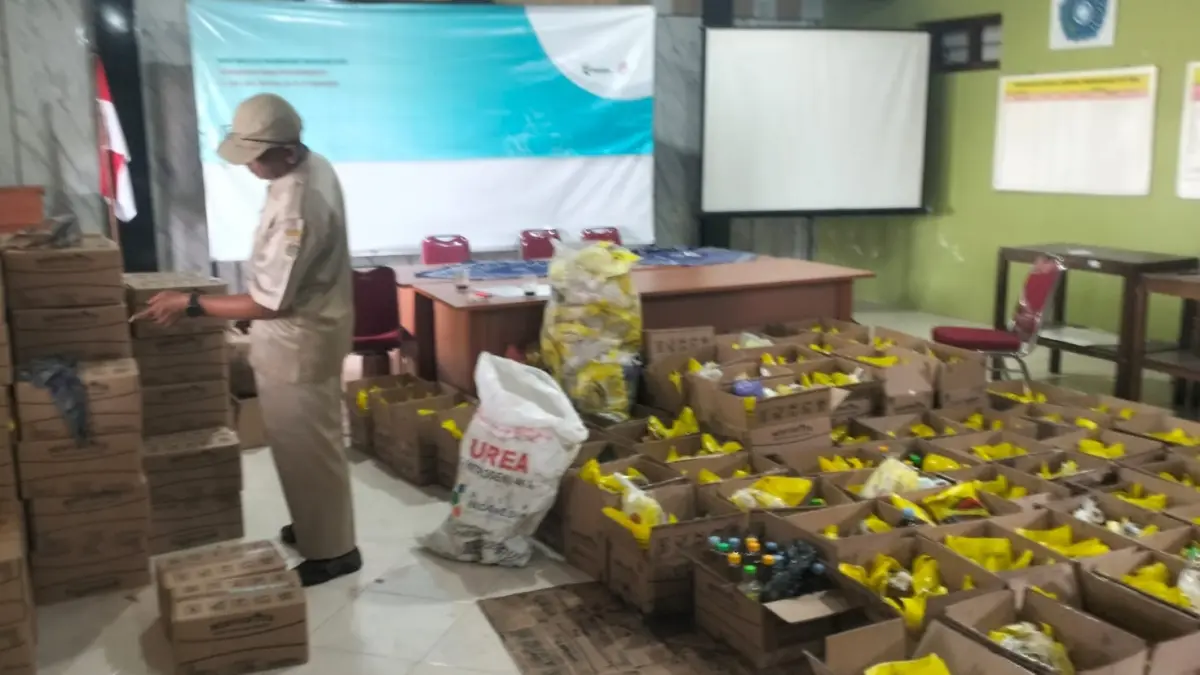 Penukaran MinyaKita di Balai Desa Wonoboyo, Kecamatan Jogonalan, Klaten, Rabu (24/6/2026). (Dokumentasi DKPP Klaten)